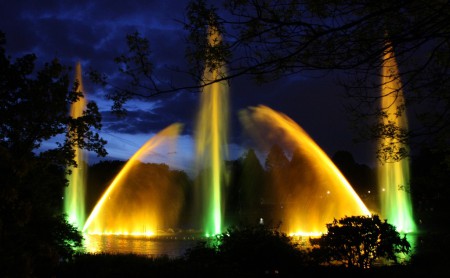 Planten un Blomen - Wasserlichkonzert 	 Wasserlichtkonzert 